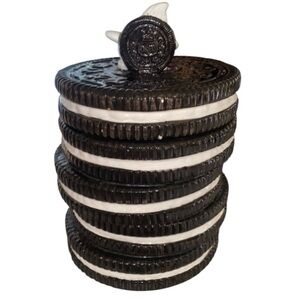 70's 80’s Vintage Nabisco Classics Collection Stacked OREO Cookie Jar Container